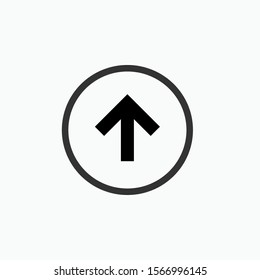 Scroll Up Icon - Vector, Sign and Symbol for Design, Presentation, Website or Apps Elements.  