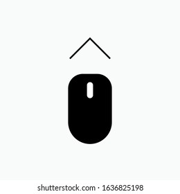 Scroll Up Icon - Vector, Sign and Symbol for Design, Presentation, Website or Apps Elements