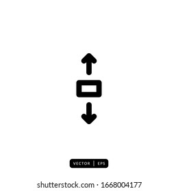 Scroll Icon Vector - Sign or Symbol