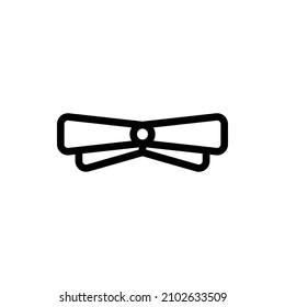 Scroll Outline Icon. Scroll Icon