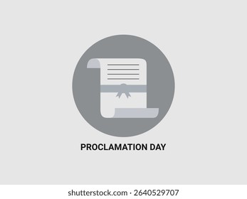A scroll or proclamation document tied with a ribbon and a seal