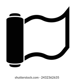 icono de ilustración gráfica de desplazamiento