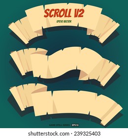 Scroll vector art and illustration.