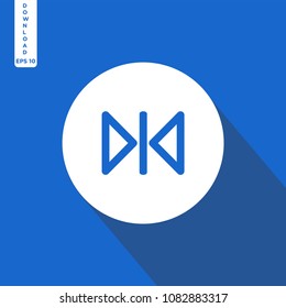 Scroll vector icon