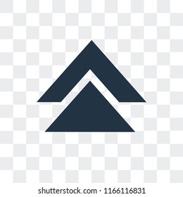 Scroll vector icon isolated on transparent background, Scroll logo concept