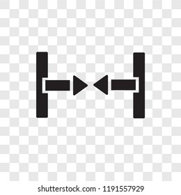 Scroll vector icon isolated on transparent background, Scroll transparency logo concept