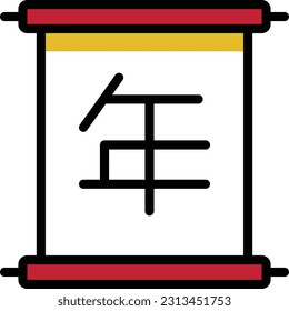 scrollen Sie Vektorgrafik auf transparentem Hintergrund. Hochwertige Symbole. Zeilenfarbige Vektorsymbole für Konzept und Grafikdesign.