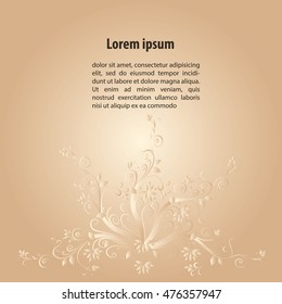 Scroll work Swirl. Vector Illustration for your design