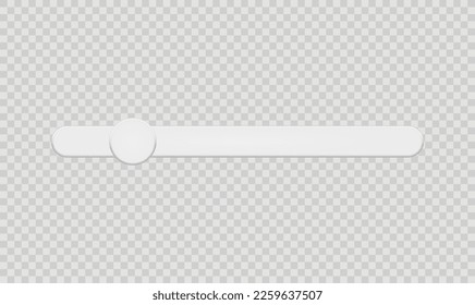 Scrollbar element. Scroll bar vector design ui element. Vector illustration