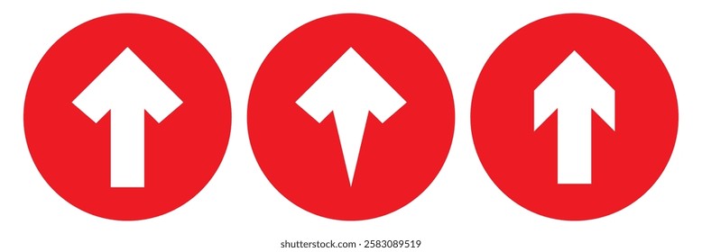 Scrolling arrow sign. Swipe up button icon. Landing page scroll symbol. Classic flat style. Simple swipe up icon.