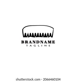 scrub brush logo icon template modern isolated vector illustration