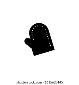 Scrub gloves, bathroom icon. Simple bathroom icons for ui and ux, website or mobile application