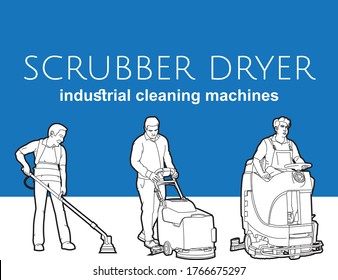 scrubber dryer handle and ride on
team cleaning service