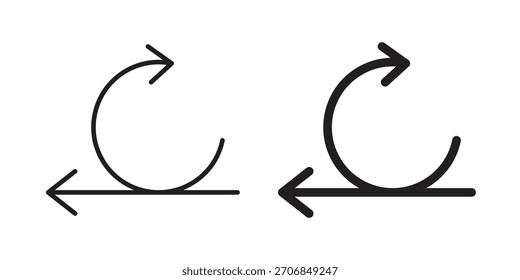 Diseño de símbolo de contorno de concepto de icono de Scrum master. Ilustración de elemento simple.