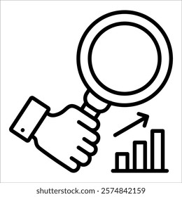 Scrutiny Icon Element For Design