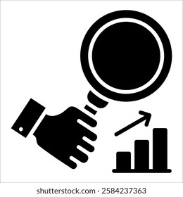 Scrutiny Icon Element For Design