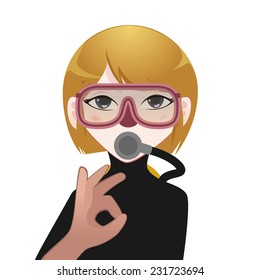 scuba diver avatar