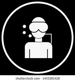 Scuba Diver icon for your project
