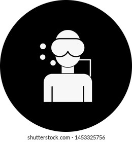 Scuba Diver icon for your project

