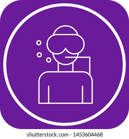 Scuba Diver icon for your project
