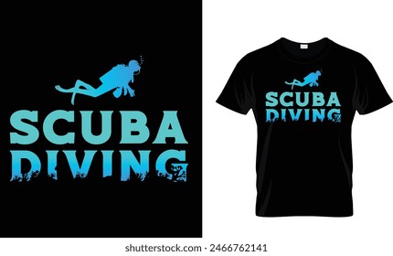 El buceo es la respuesta No me importa cuál sea la pregunta sobre el diseño de las camisetas