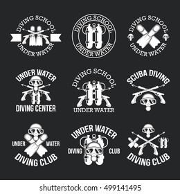 Scuba Diving Club Logos