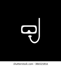 Scuba Diving Gear / Snorkel Single Icon