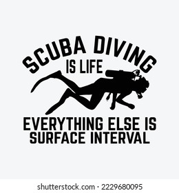 Scuba Diving Is Life Everything Else Is Surface Interval