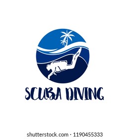 Scuba diving logo