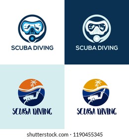 Scuba diving logo