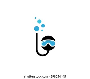 Scuba diving logo