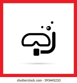 Scuba diving mask