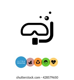Scuba diving mask