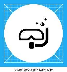 Scuba diving mask