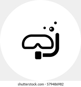 Scuba diving mask