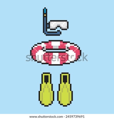 scuba diving stuff pixel art sstkTravel