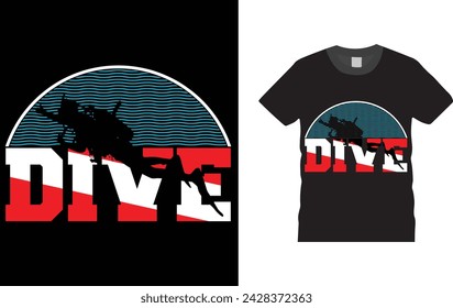 Scuba Diving T Shirts design. Creative, typography, Illustration, vector t shirt design template, Scuba Diving T Shirts design,ready  for print poster, banner, mug, shirt.  