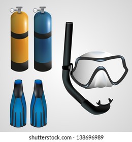 Scuba gear for divers