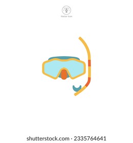 Scuba Gear icon symbol vector illustration isolated on white background