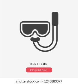scuba icon vector