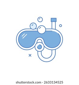 Scuba Icon vector stock illustration
