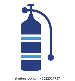 Scuba Tank Icon Element For Design