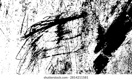 Scuffed metallic grunge texture. Scratched industrial backdrop for hardcore and rock design styles.