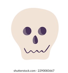 Scull vector icon set. Skeleton illustration symbol collection. halloween sign or logo