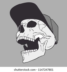Scull vector illustration