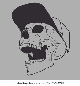 Scull vector illustration