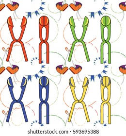 sculpt snowballs  children's pattern red green blue yellow tool