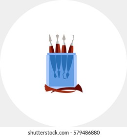 Sculpting Tools Vector Icon