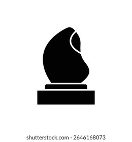 Sculpture Base Featuring Abstract Shape and Modern Design