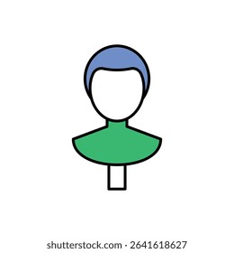 Sculpture Icon vector stock illustration